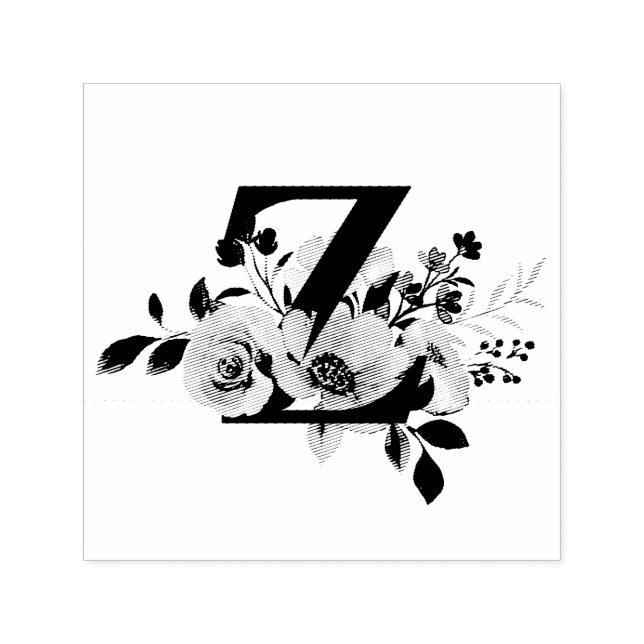 Carimbo Auto Entintado Letra Z (Design)
