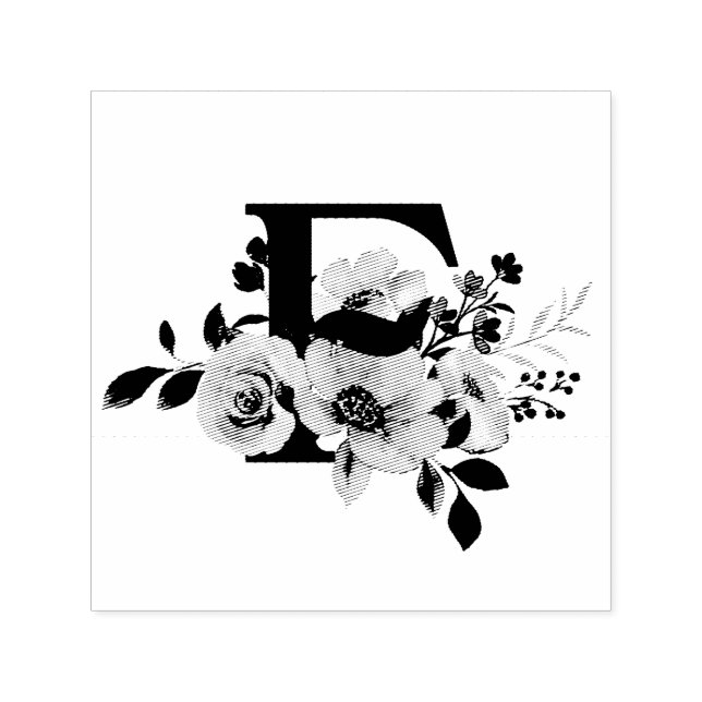 Carimbo Auto Entintado Letter F (Design)