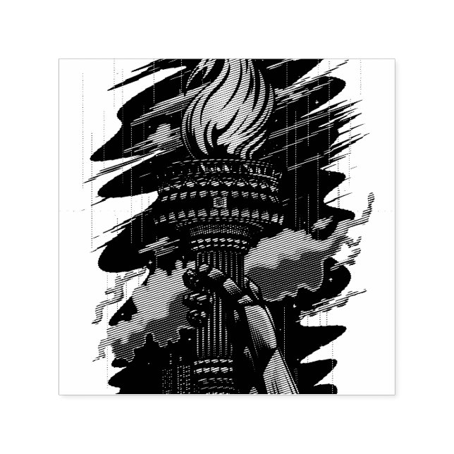 Carimbo Auto Entintado Liberdade (Design)