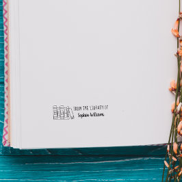 Carimbo Auto Entintado Livros Modernos Feitos À Mão Personalizados A Part