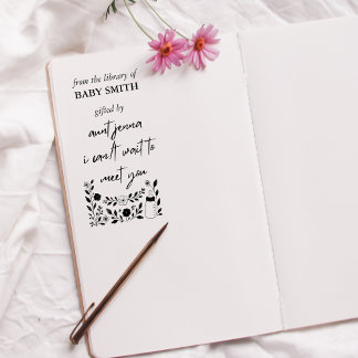 Carimbo Auto Entintado Livros para Bebê | Primeira Biblioteca do Bebê