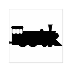 Carimbo Auto Entintado Locomotiva a vapor