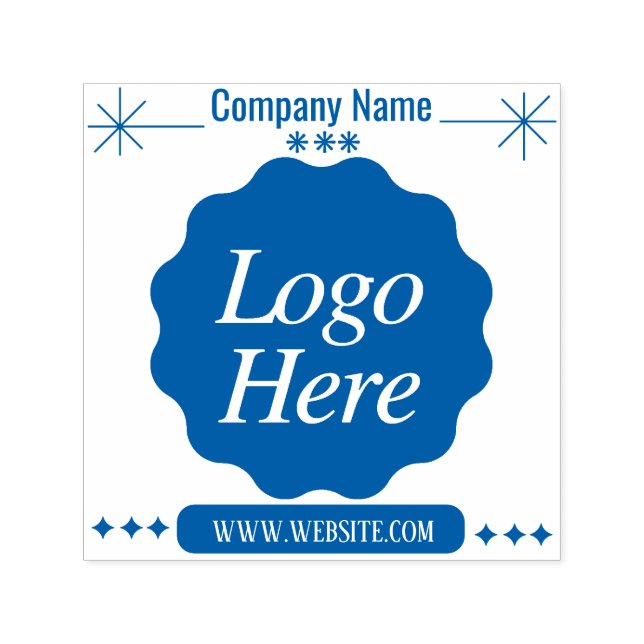 Carimbo Auto Entintado Logotipo comercial personalizado e texto próprio d (Design)