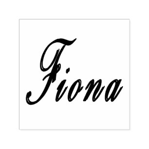 Carimbo Auto Entintado Logotipo conhecido de Fiona,