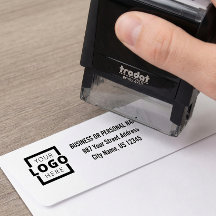 Logotipo da Empresa Personalizada Endereço Comerci
