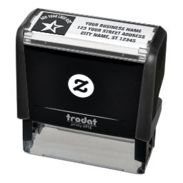 Carimbo Auto Entintado Logotipo de empresa personalizado profissional mod