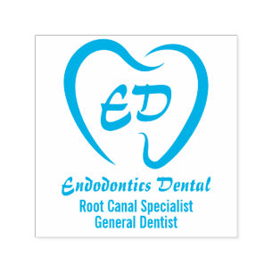 Carimbo Auto Entintado Logotipo de Odontologia