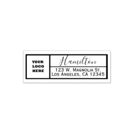 Carimbo Auto Entintado Logotipo personalizado exclusivo personalizado