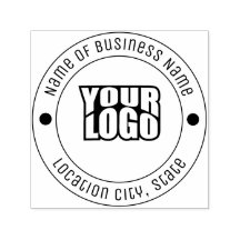 Logotipo Personalizado Minimalista de Borracha par