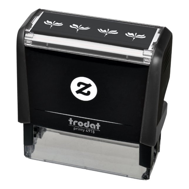 Carimbo Auto Entintado Lotus Flower Design (Produto)