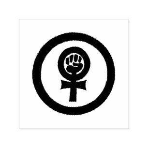 Carimbo Auto Entintado Luta para mulheres
