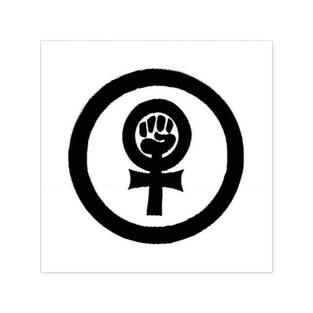 Carimbo Auto Entintado Luta pelas mulheres (Design)
