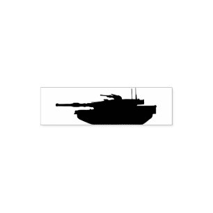 Carimbo Auto Entintado M1 Tanque de Abrams