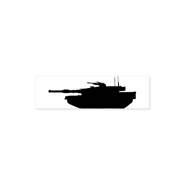 Carimbo Auto Entintado M1 Tanque de Abrams (Design)