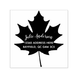 Carimbo Auto Entintado Maple Leaf Canadian Return Address