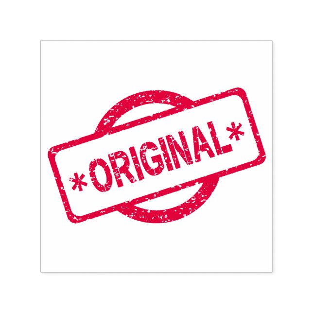 Carimbo Auto Entintado Marca circular do logotipo original em relevo (Design)