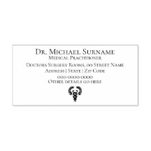 Médicos Profissionais de Saúde DIY caduceus