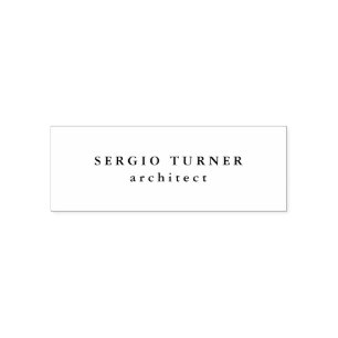 Carimbo Auto Entintado Mínimo de tendências profissional