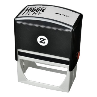 CARIMBO AUTO ENTINTADO MODELO DE TEXTO DE IMAGEM BRANCA SIMPLES EDITÁVEL 