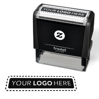 Carimbo Auto Entintado Modern Company Logo - Custom Sellf-Inking Stamp