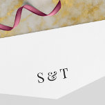 Carimbo Auto Entintado Monograma Ampersand de Casamento do Casal Elegante<br><div class="desc">O Carimbo de Borracha de Incorporação Automática de Monograma de Casamento de Casal Elegante é fácil de personalizar. Personalize-o substituindo o texto do marcador de posição. Para obter mais opções, como alterar a fonte, seu tamanho, espaçamento entre letras ou espaçamento de linha, clique no botão "Personalizar". *Observe que a Marca...</div>