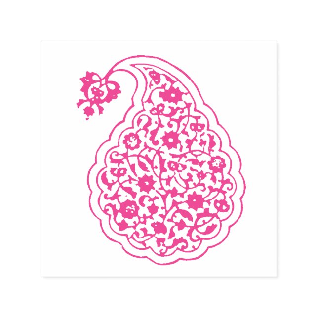 Carimbo Auto Entintado Motif de azulejo persa (Design)