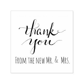 Carimbo Auto Entintado Muito obrigado do novo senhor e da senhora deputad