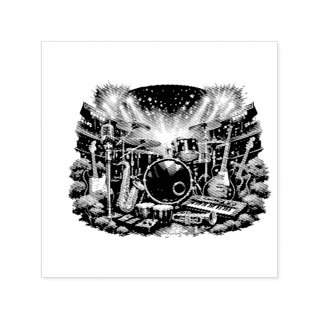 Carimbo Auto Entintado Musical Equipment (Design)