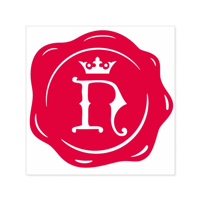 Carimbo Auto Entintado N - Antiga cera - Letra inicial gótica gótica (cer (Design)