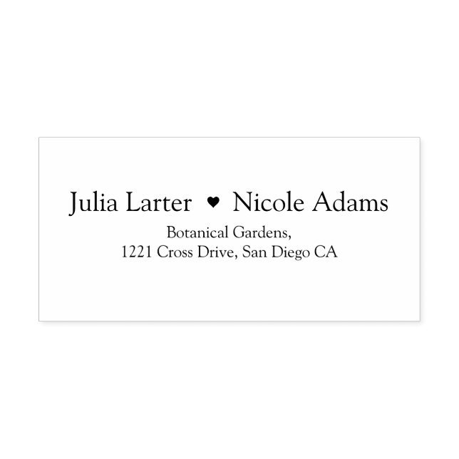 Carimbo Auto Entintado Noiva Flor de Tulipa de Primavera Laranja Azul-Mar (Design)