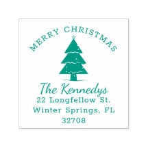 Nome da árvore de pinheiro de Natal Merry Endereço