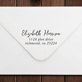 Carimbo Auto Entintado Nome da Assinatura Endereço de Devolução