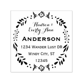 Carimbo Auto Entintado Nome e endereço personalizados