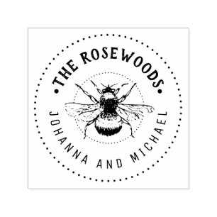 Carimbo Auto Entintado Nome Único da Família