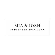 Nomes de Casamento e Data