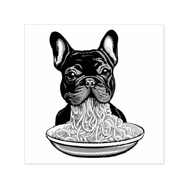Carimbo Auto Entintado Noodle Eater (Design)
