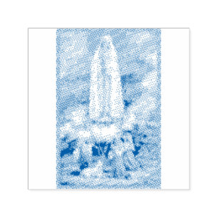 Carimbo Auto Entintado Nossa Senhora de Borracha Fatima