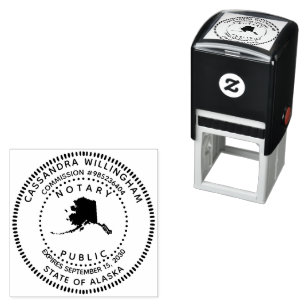 Carimbo Auto Entintado Notary Public Alaska