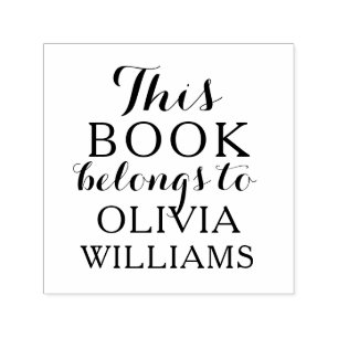 Carimbo Auto Entintado O auto que cobre o selo este livro pertence a