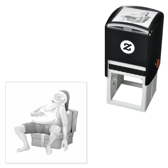 Carimbo Auto Entintado O Pai Natal está a fazer uma pausa (In Situ)