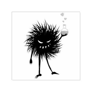 Carimbo Auto Entintado O químico mau do inseto fez a poção de amor