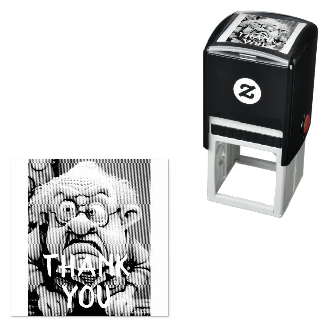 Carimbo Auto Entintado Obrigado Grumpy descrença velho Aniversário (In Situ)