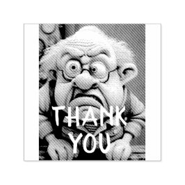 Carimbo Auto Entintado Obrigado Grumpy descrença velho Aniversário