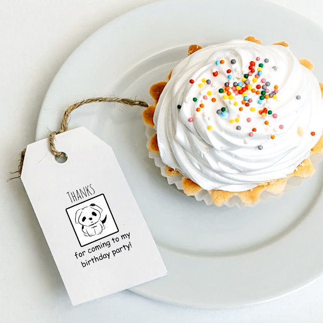 Carimbo Auto Entintado Obrigados Para Chegar À Festa de aniversário Da Pu (Criador carregado)