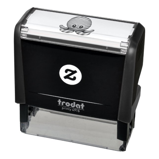 Carimbo Auto Entintado Octopus - Emoji (Produto)