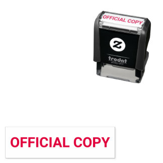 Carimbo Auto Entintado Official Copy Template