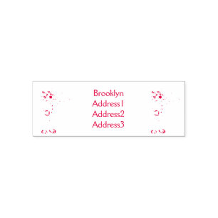 Carimbo Auto Entintado Óptica de desenho animado de tigre engraçado