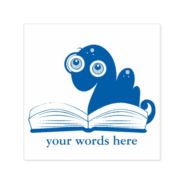 Carimbo Auto Entintado Palavras de livros acrescentam palavras Professore (Design)