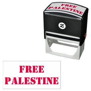 Carimbo Auto Entintado Palestina livre personalizada