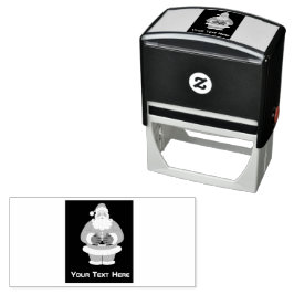 Carimbo Auto Entintado Papais noeis Personalizados Texto da imagem Carimb